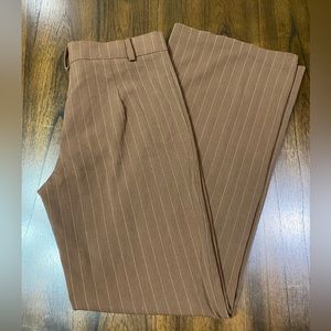 Brown Stripped Trousers